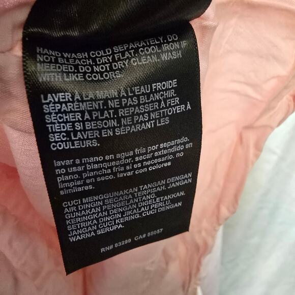 bebe blush pink V-neck flutter puff sleeve fit & flare mini dress XL A-line - Picture 12 of 12